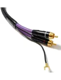 Melodika Purple Rain RCA cable for turntable - Interconnect cables - 1