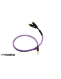 Melodika Purple Rain 3,5mm - 2xRCA cable 